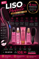 Kit Liso Perfeito – 6 Itens Essenciais para um Cabelo de Salão